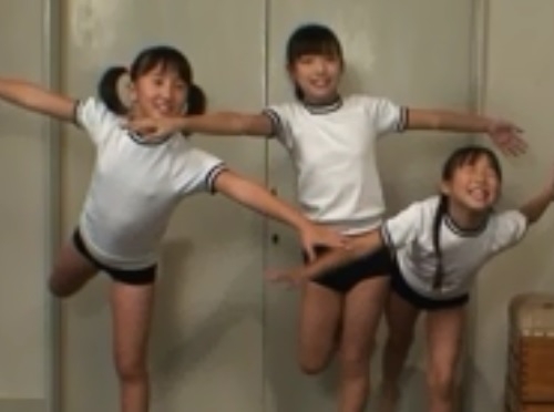 JSくすぐり学園 木戸若菜11Age 木戸結菜8Age 佐藤夢11Age