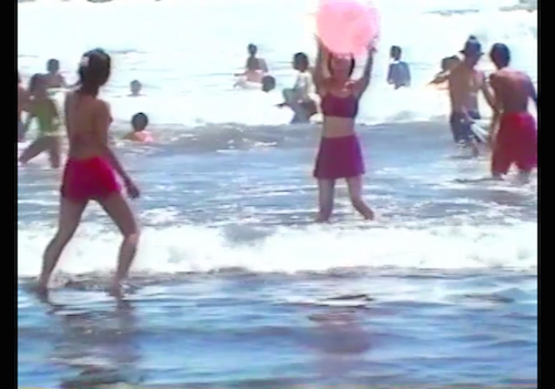 ビーチの風景　Scenery of Beach in Japan