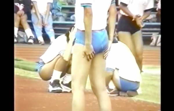 スポーツのお尻を凝視　3