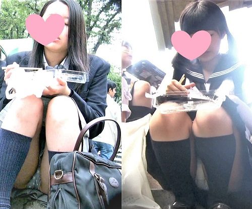 生パン拝見 制服J〇娘