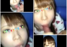 【個人撮影】献身的にフェラ抜きするかわいい彼女【スマホ撮り】