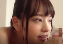 小柄な色白女子が制服コスプレで真っ昼間からホテルでキモおやじの立ちバックに・・