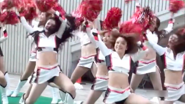 チアリーダーアンスコ特集
