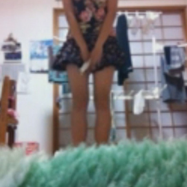 超絶美少女超ミニスカダンス　ちら有