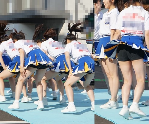 17　かわいいJDチアリーダー チラ編05