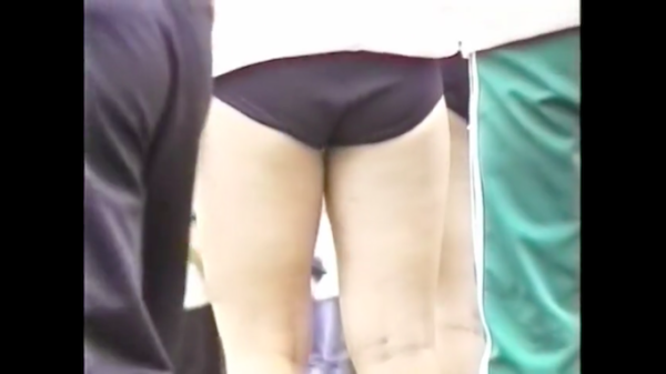 スポーツのお尻を凝視　3