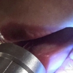 【フェチ:口・唇・舌・唾液の超アップ】カメラをフェラチオって何なの？２（ライト付き/外部から撮影）