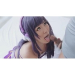コスプレ美少女が僕の上に乗って応援してくれる♪