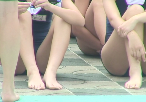 スクール水着の風景　フルハイビジョン　35