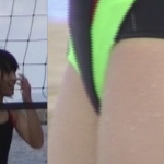 高画質　JK真夏のビ－チバレ－　5