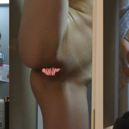 ミスコンはパイパン美女。挿入したい！ビラビラまで見える大開脚のおまけ付き。