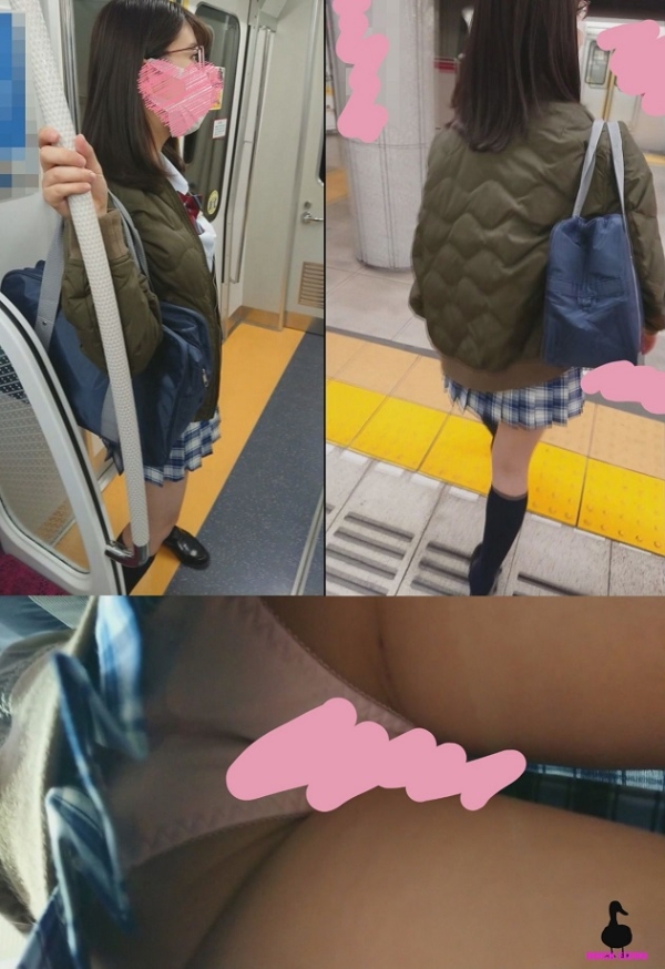 DUCK001 清楚・真面目系女子高生の可愛いピンクのぱんちゅ