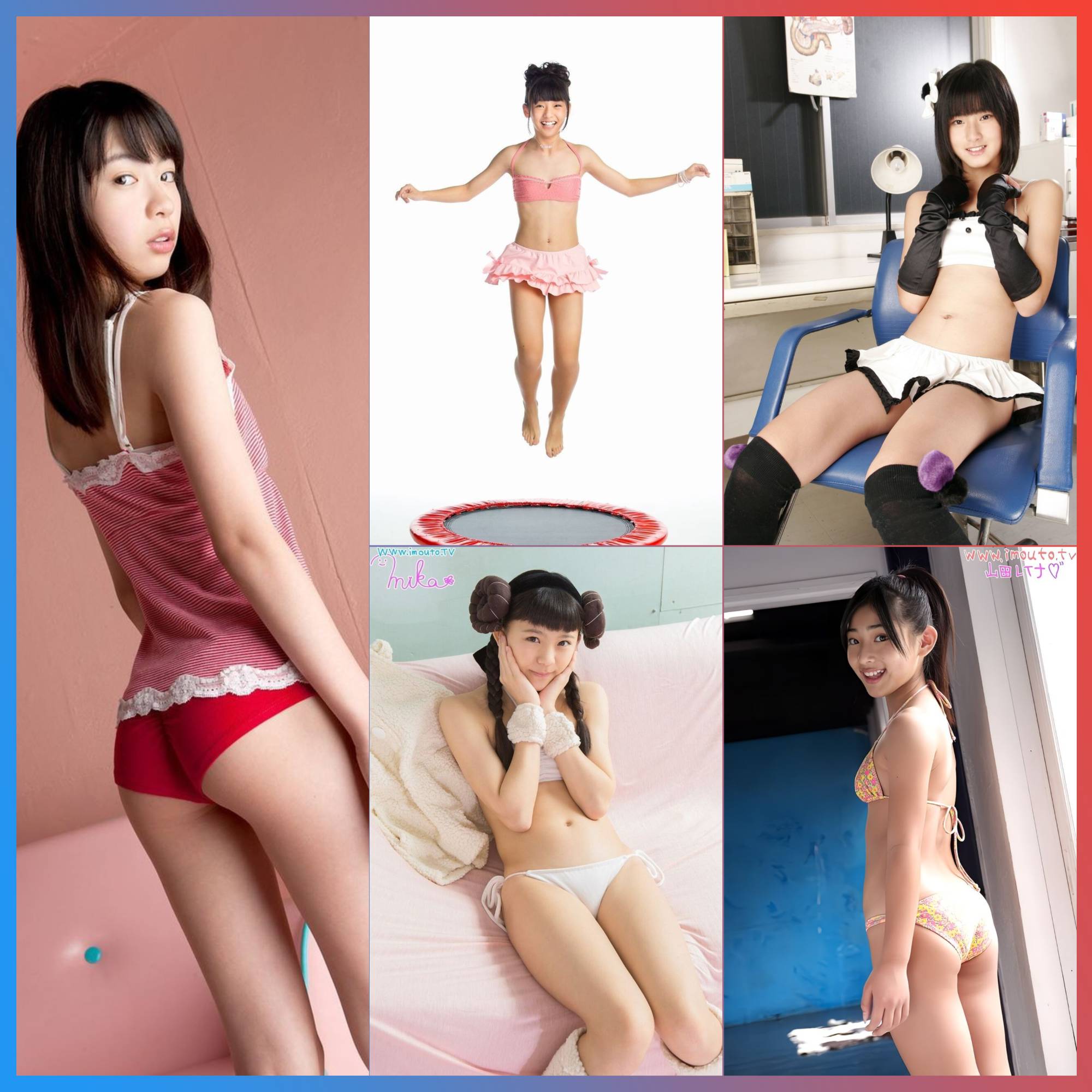 Blank 5 Grids Collage (1)