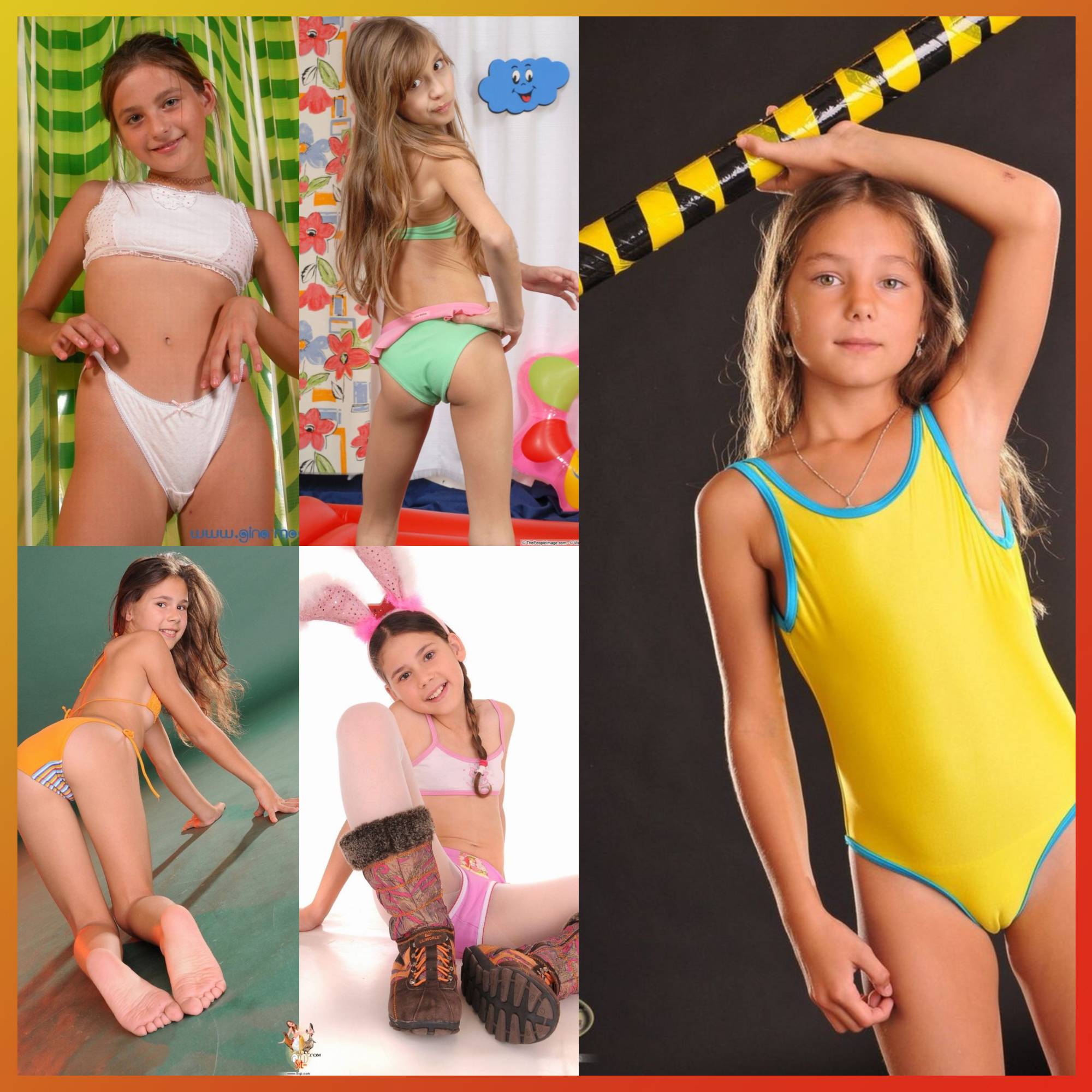 Blank 5 Grids Collage (2)